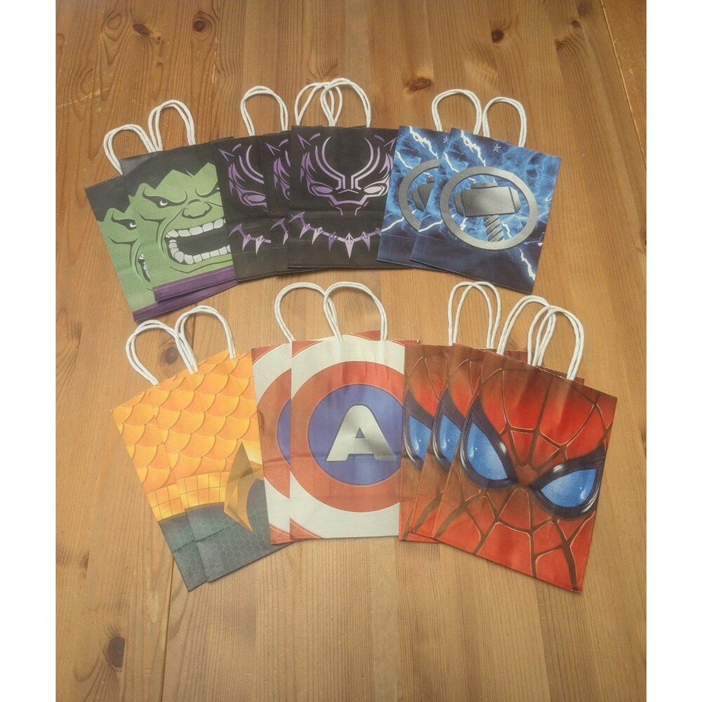 Marvel Avengers Party Favor Gift Bags